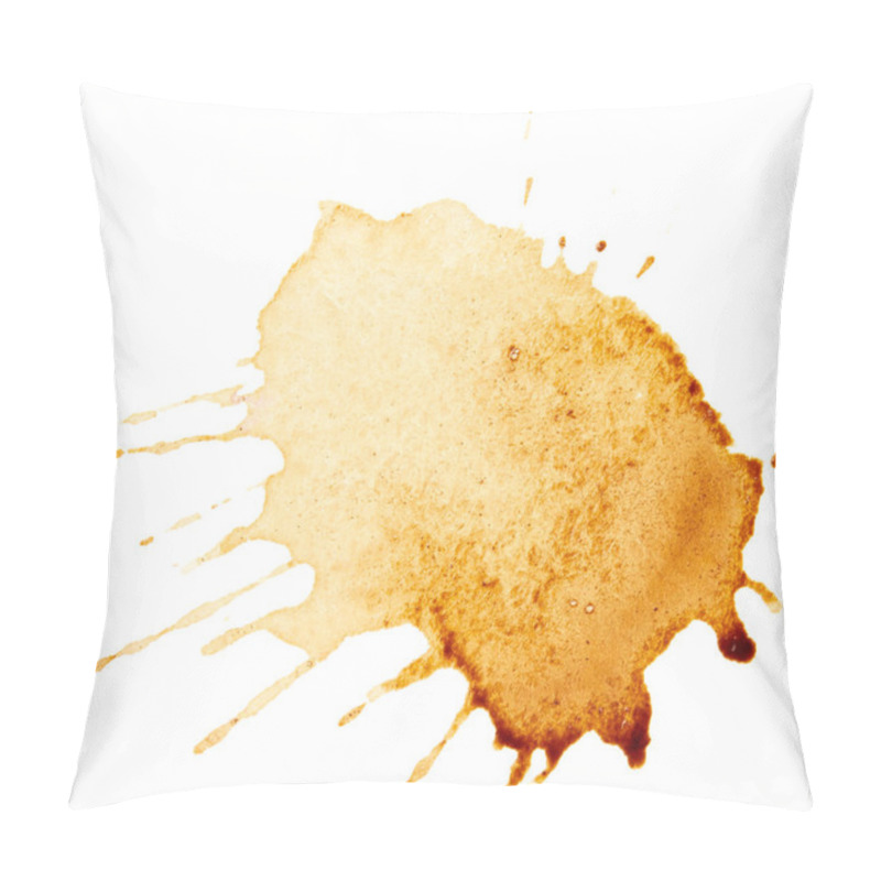 Personality  Big Coffee Stain Pillow Covers