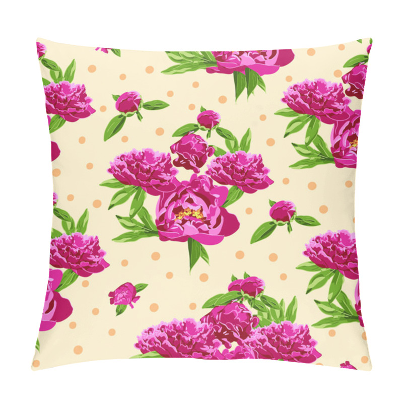 Personality  Seamless Floral Pattern Pillow Covers