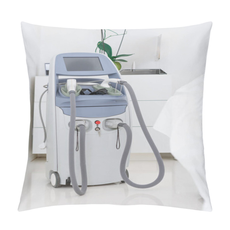 Personality  Close Up View Of Cosmetology Apparatus In Salon Pillow Covers