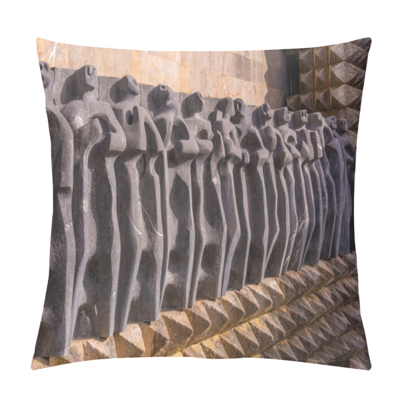 Personality  Entrance Of The Precious Aranzazu Sanctuary In The Town Of Onati, Gipuzkoa Pillow Covers