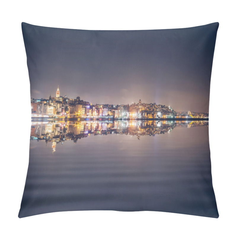 Personality  Istanbul Cityscape At Night Pillow Covers