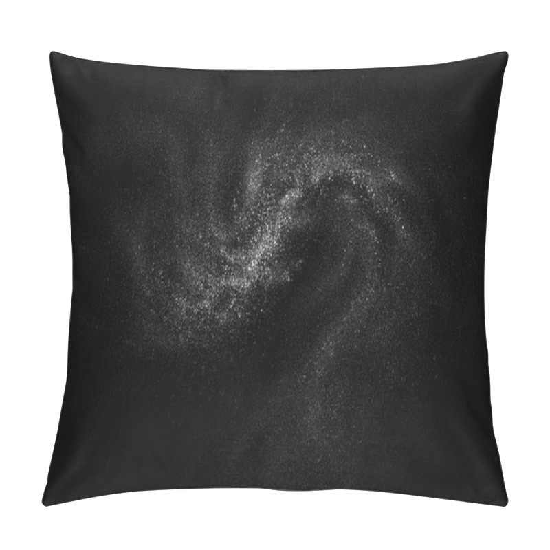 Personality  Freeze Motion Of White Powder Exploding Pillow Covers