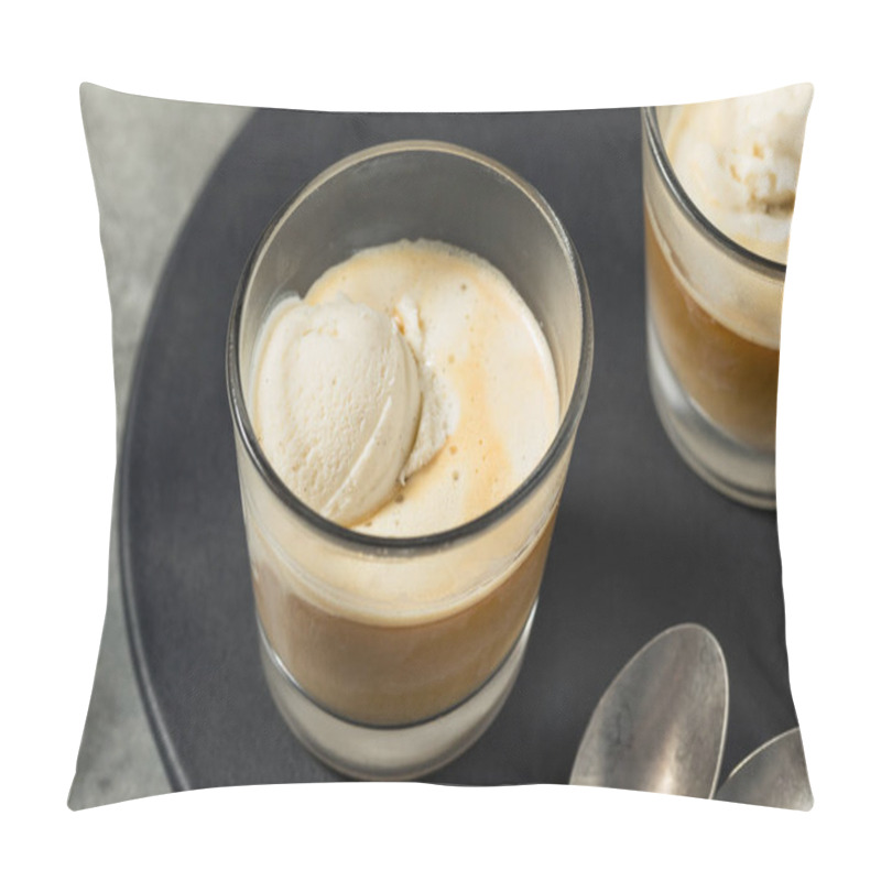 Personality  Homemade Affogato Coffee Ice Cream Ready To Eat Pillow Covers