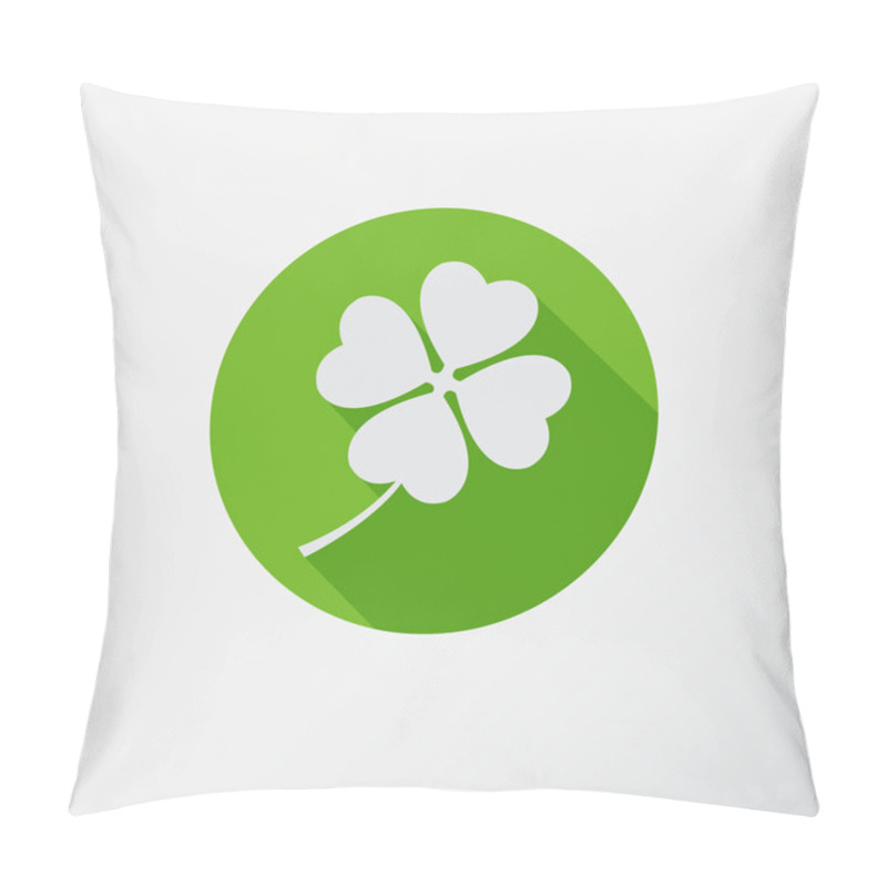 Personality  St. Patrick's Day Flat Icon Pillow Covers