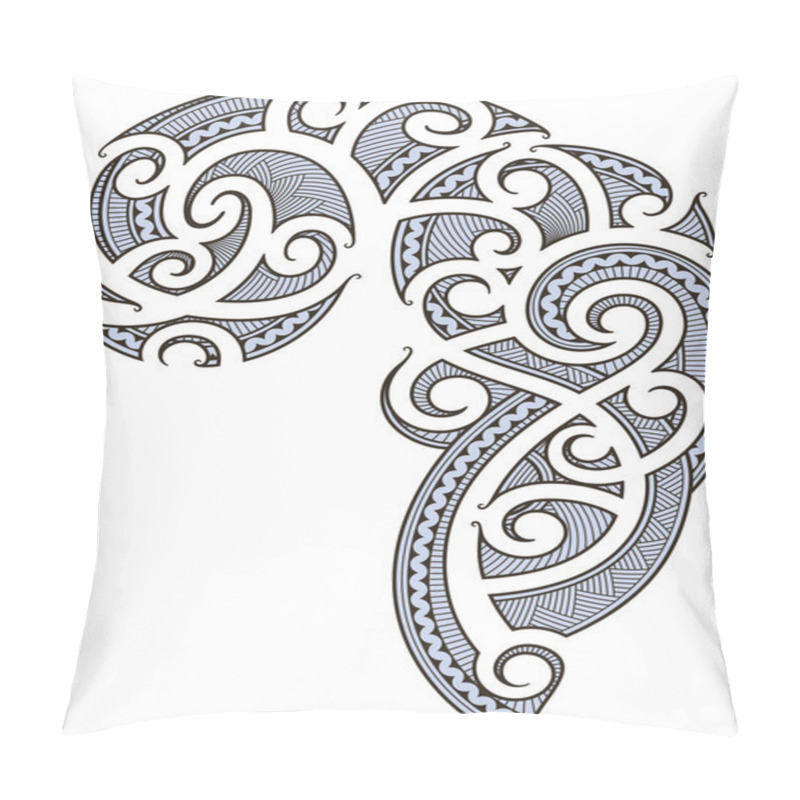 Personality  Maori Tattoo Design Pillow Covers