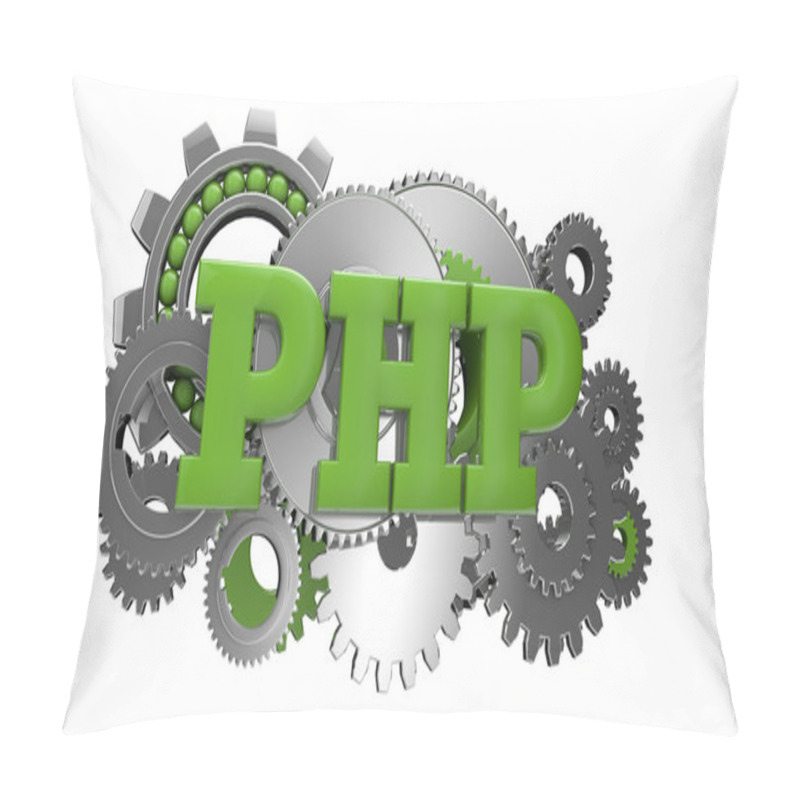 Personality  Php And Gears Pillow Covers