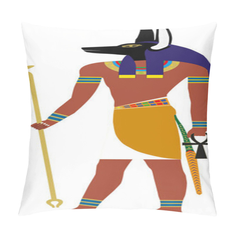 Personality  Anubis The Ancient Egypt God Pillow Covers