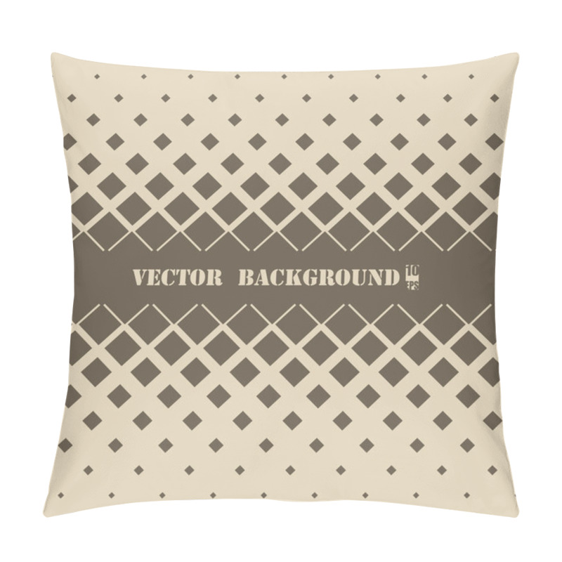 Personality  Abstract  Background With Geometric Pattern. Pillow Covers