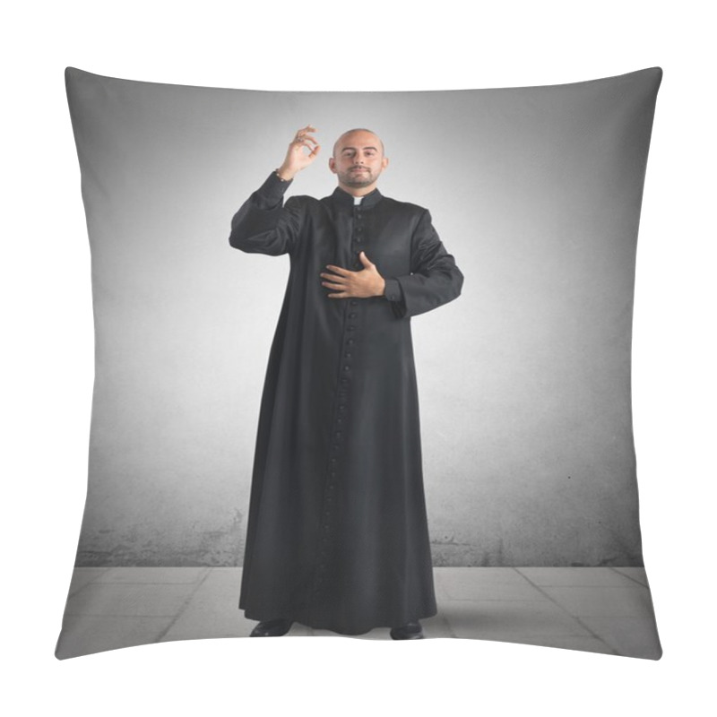 Personality  Priest Is A Blessing To The Faithful Pillow Covers