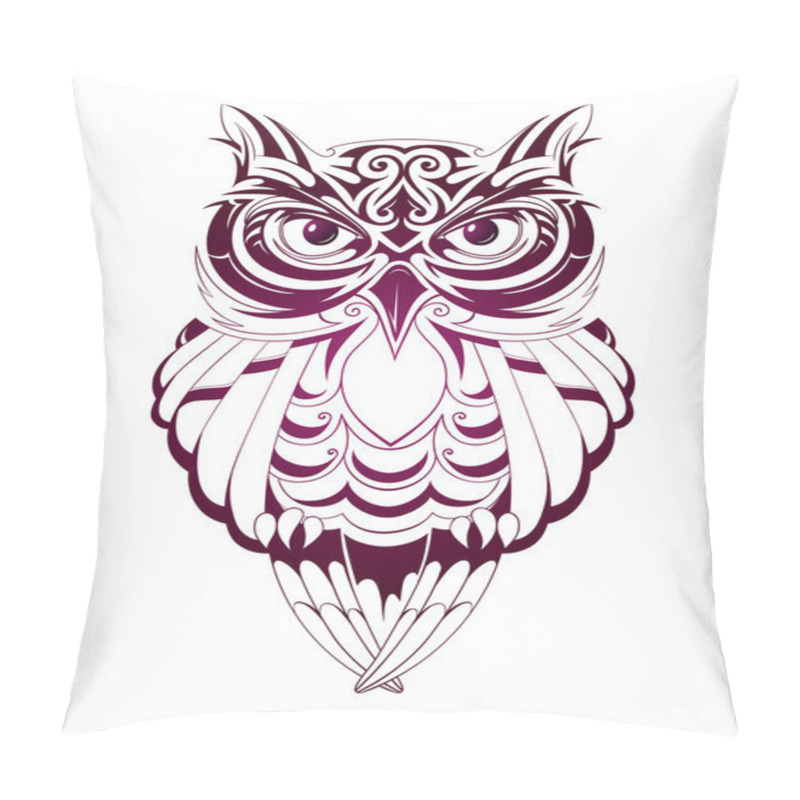 Personality  Owl Tattoo Pillow Covers