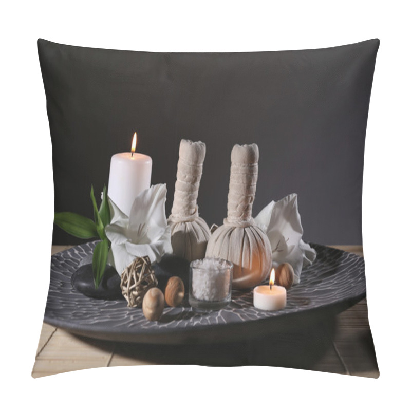 Personality  Beautiful Spa Composition Pillow Covers