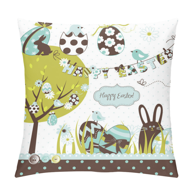 Personality  Easter Extravaganza Pillow Covers