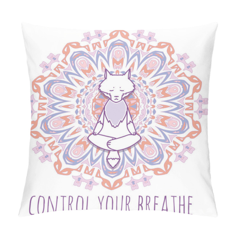 Personality  Meditative Animals Series. Pillow Covers