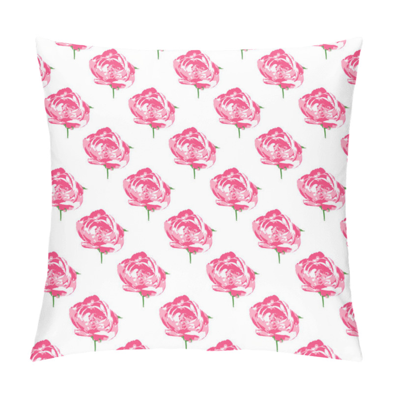 Personality  Peony Pattern Pillow Covers