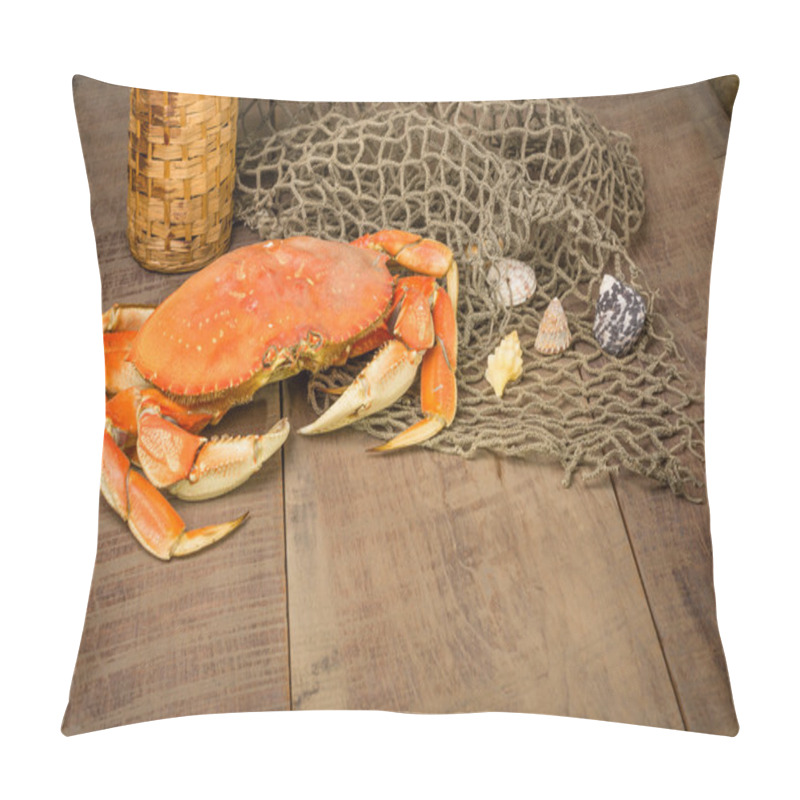 Personality  Dungeness Crab Ready To Cook Pillow Covers