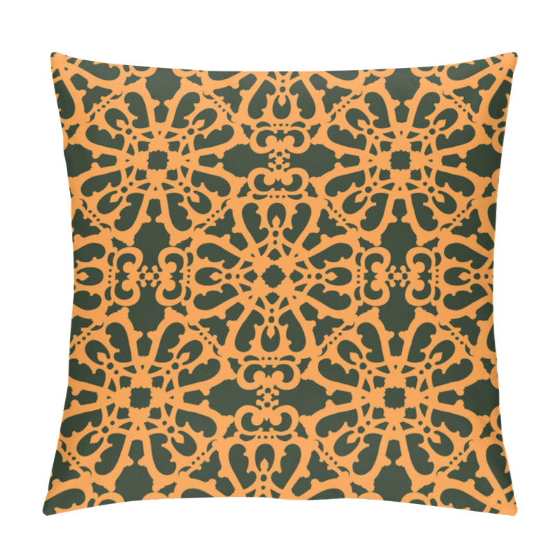 Personality  Abstract Oriental Ornament Background Pillow Covers