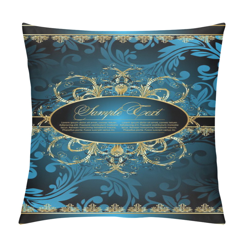 Personality  Royal Abstract Background Pillow Covers