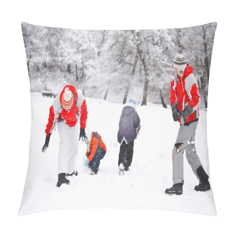 Personality  Snow Fighting Pillow Covers