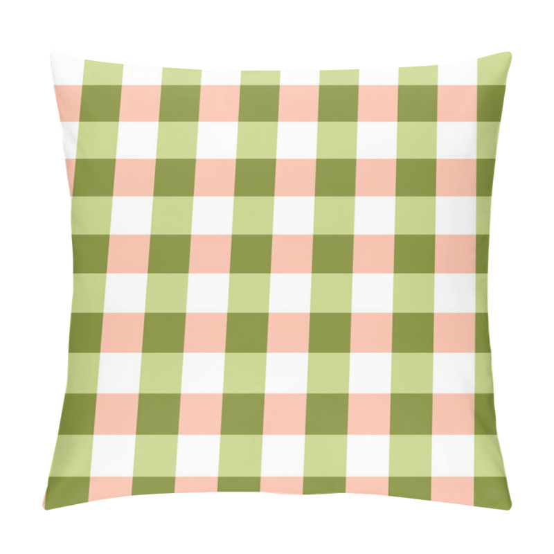 Personality  Watermelon Shades In Seamless Checkered Background Pattern Pillow Covers