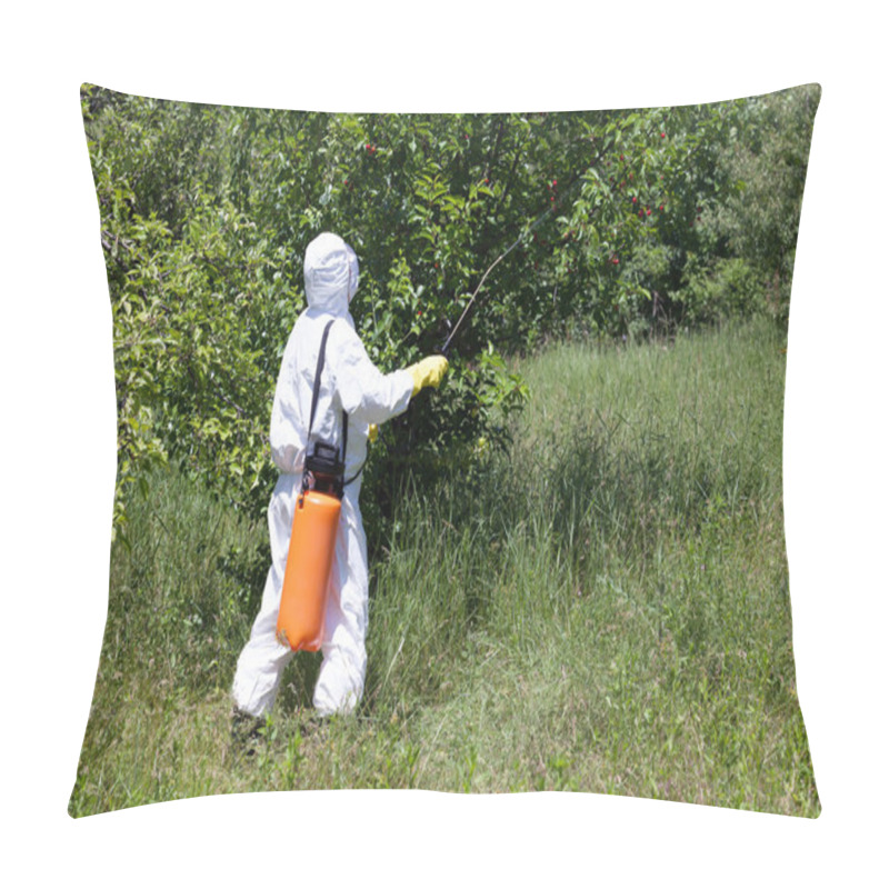 Personality  Pesticide Spraying. Non-organic Fruits. Pillow Covers