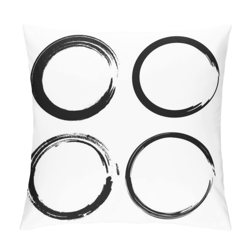 Personality  Abstract Circle Shapes Pillow Covers