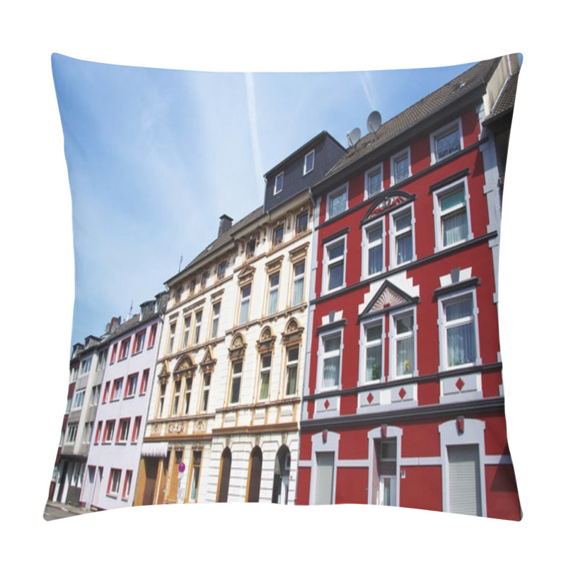 Personality  Old Houses In Essen, Germany Pillow Covers