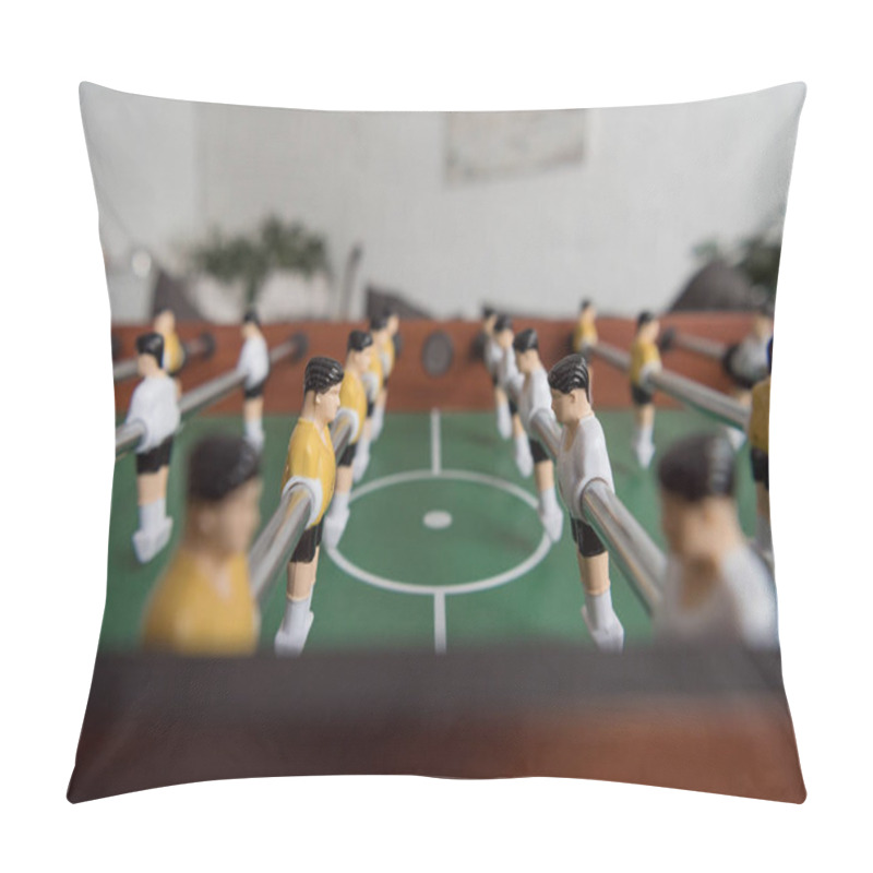 Personality  Table Football In Modern Living Room Pillow Covers