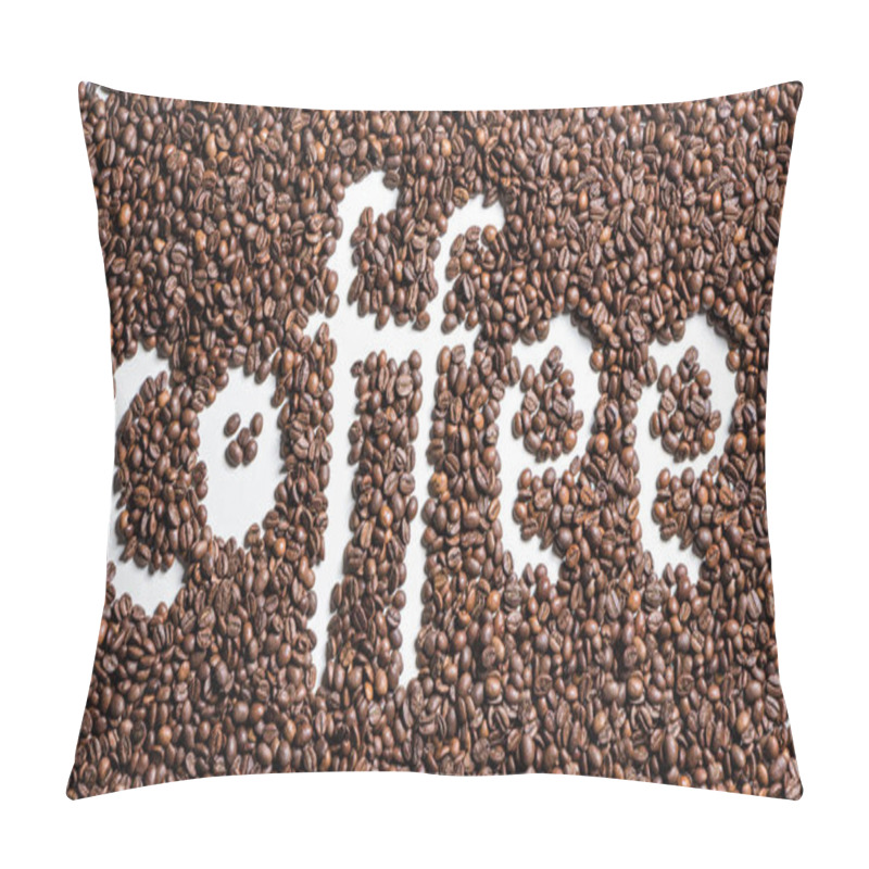 Personality  Word Coffee From Coffee Beans  Pillow Covers