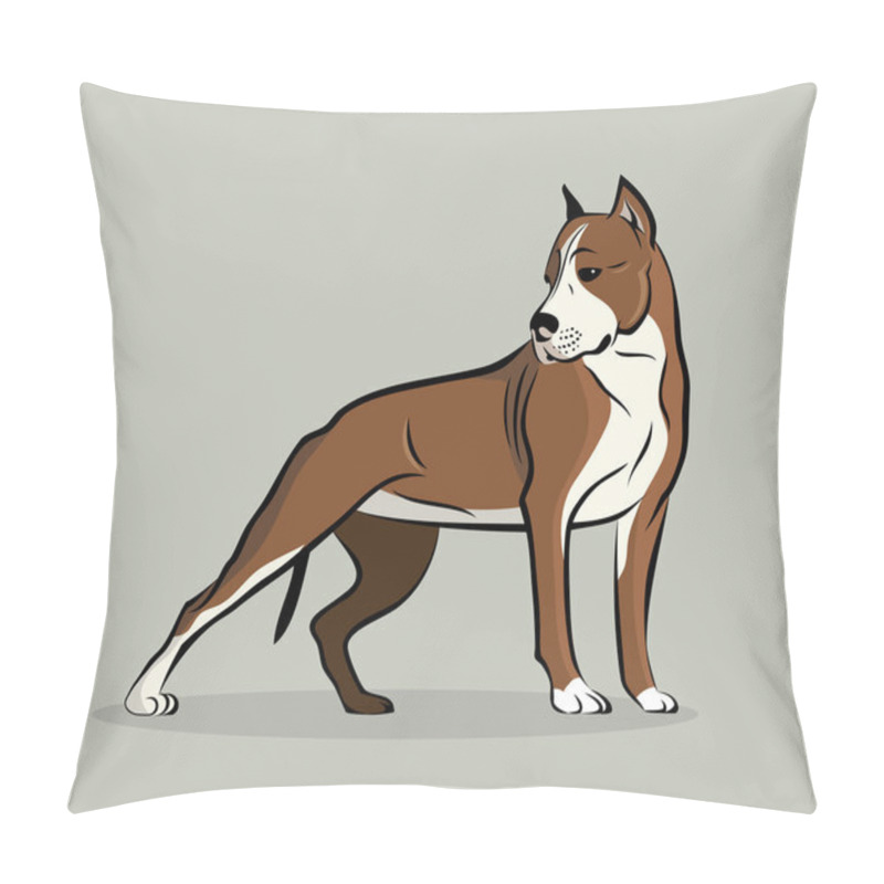 Personality  Pit Bull Terrier Pillow Covers