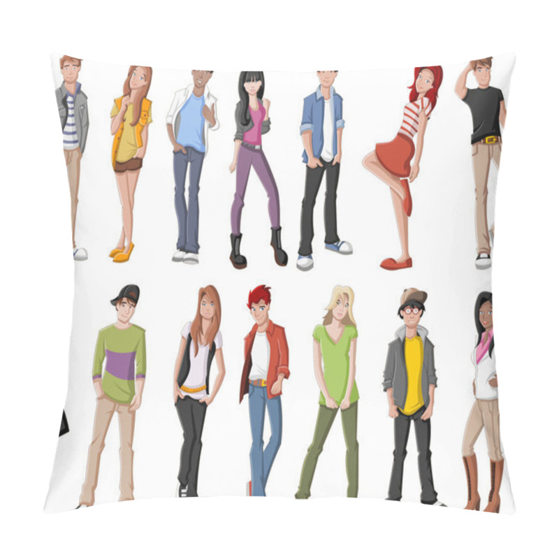 Personality  Teenagers. Pillow Covers