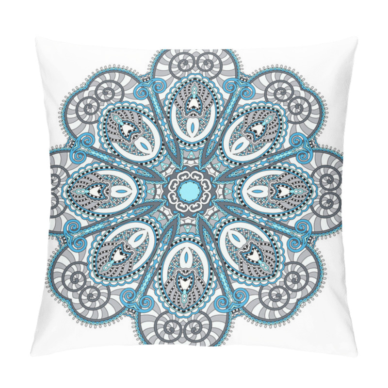 Personality  Mandala, Circle Decorative Spiritual Indian Symbol Of Lotus Flow Pillow Covers