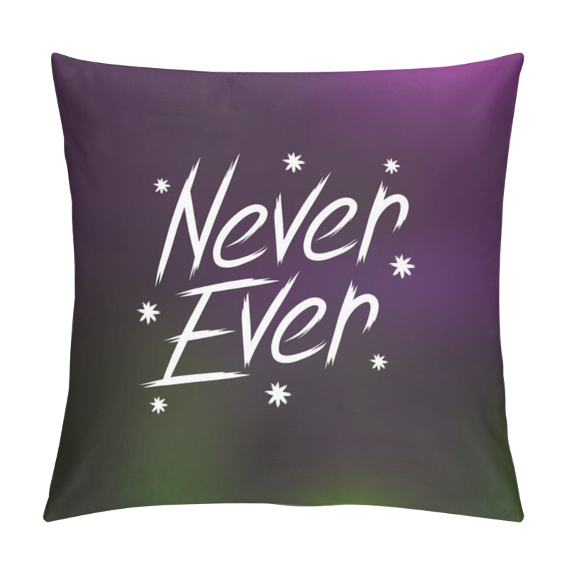 Personality  Hand Drawn Lettering Pillow Covers