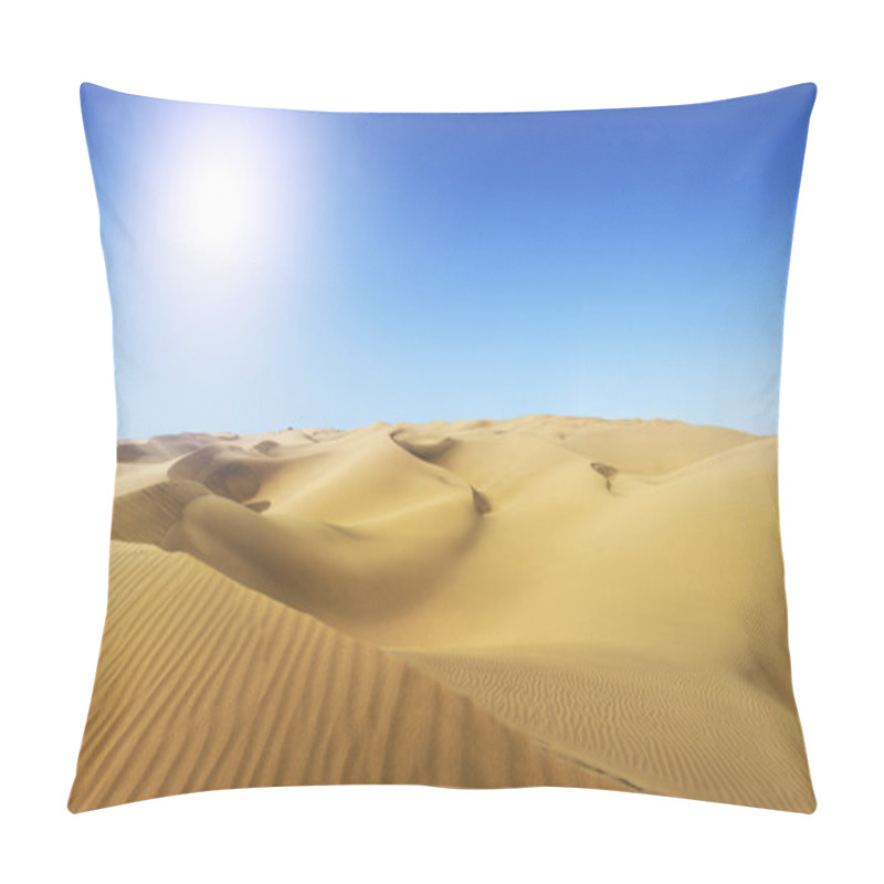 Personality  Maspalomas, Resort Town, Gold Desert. Pillow Covers