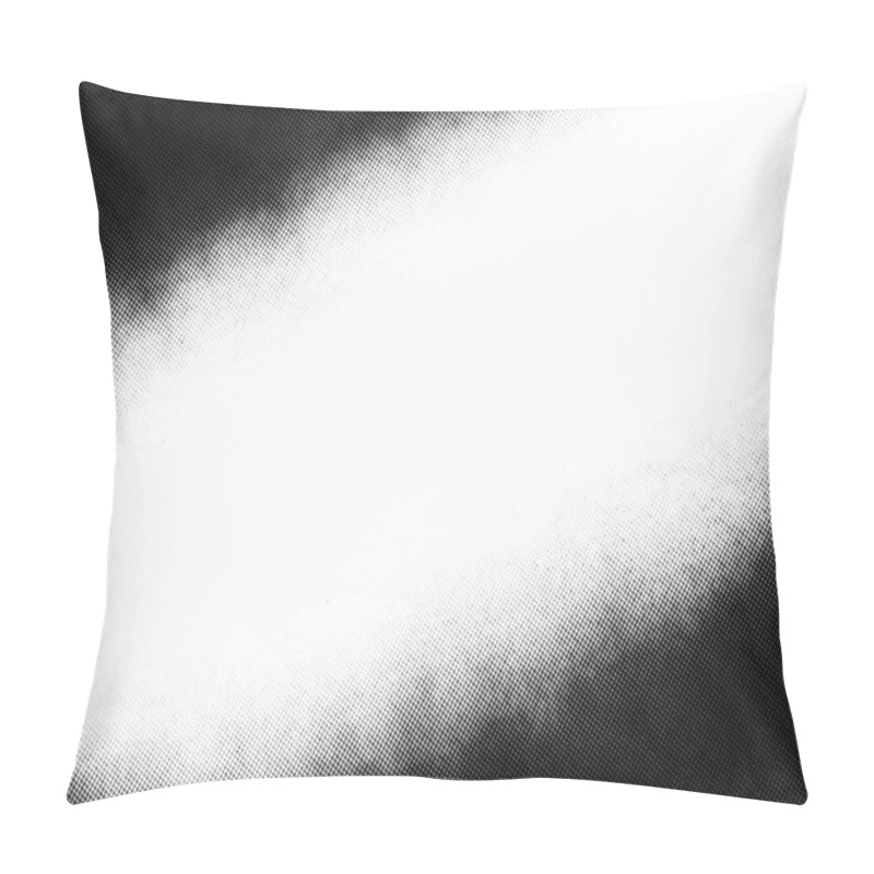 Personality  Halftone Vector Texture Overlay With Vignette Pillow Covers