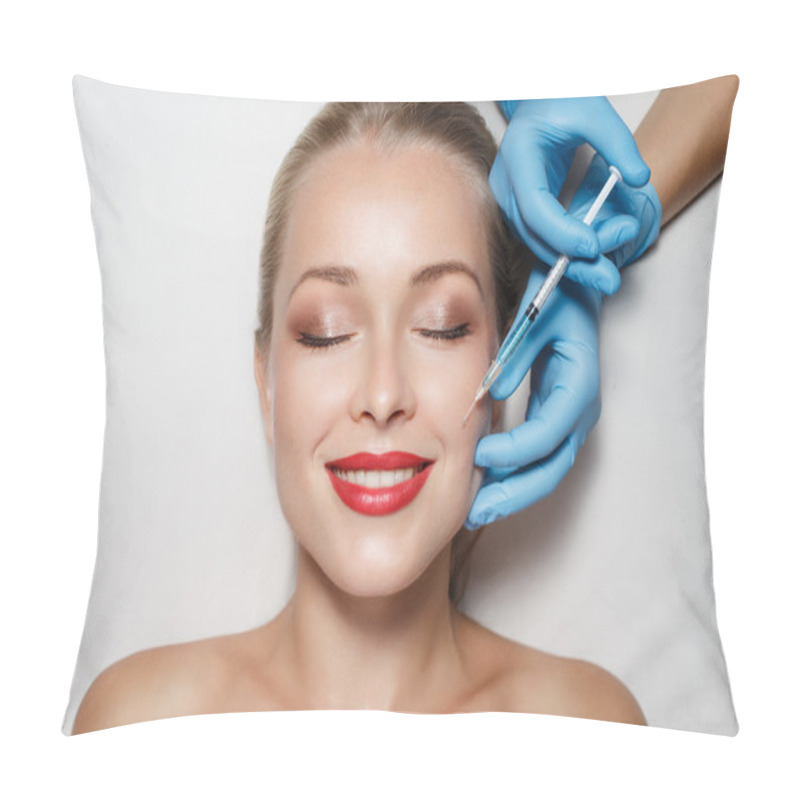 Personality  Woman At Plastic Surgery Pillow Covers