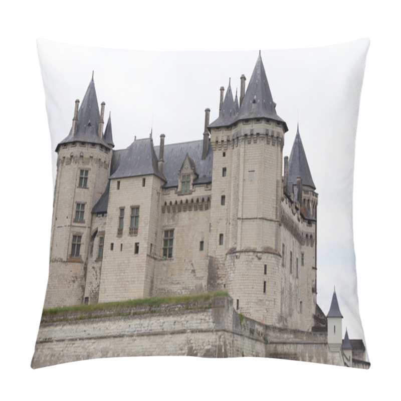 Personality  Castle Of Saumur In Loire Valley, France Pillow Covers