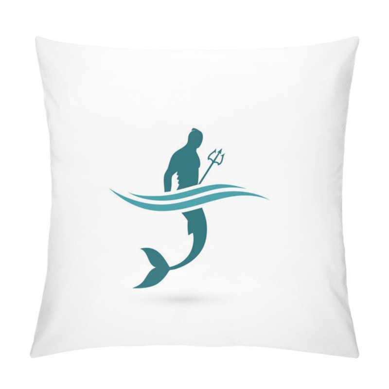 Personality  Male Mermaid Pillow Covers