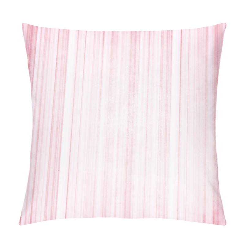 Personality  Striped Pink Background In Grunge Style Pillow Covers