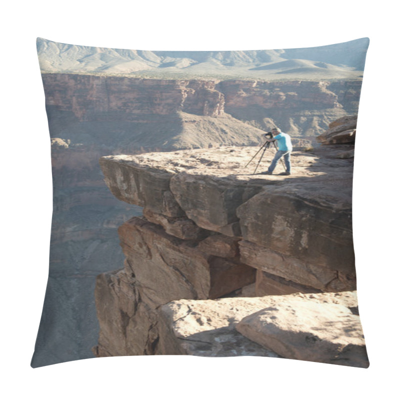 Personality  Toroweap Overlook, Viewpoint Within The Grand Canyon National Pa Pillow Covers