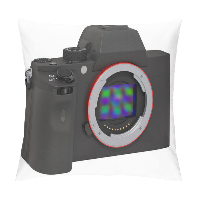 Personality  Full Frame Mirrorless Interchangeable-lens Digital Camera, Body. Pillow Covers