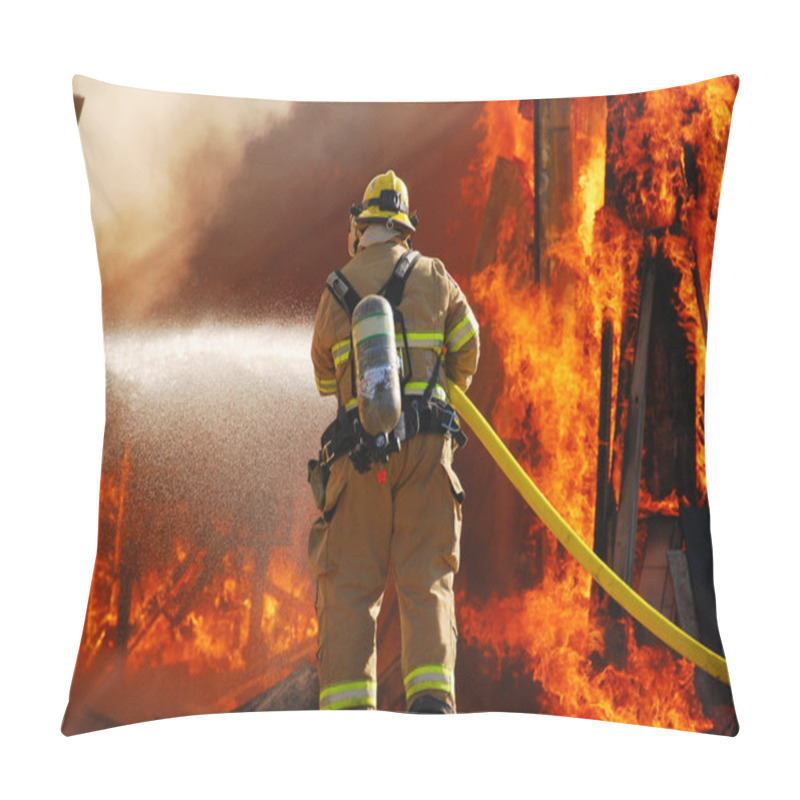 Personality  Structure Fire Pillow Covers