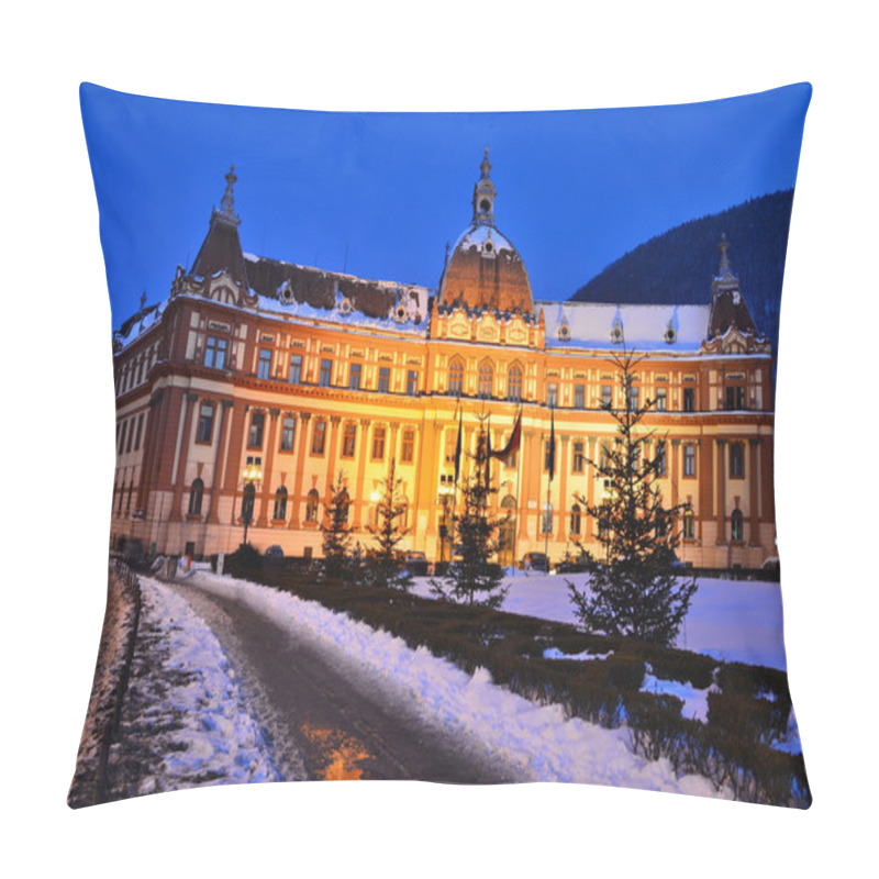 Personality  Government Of Brasov County, Transylvania, Romania Pillow Covers