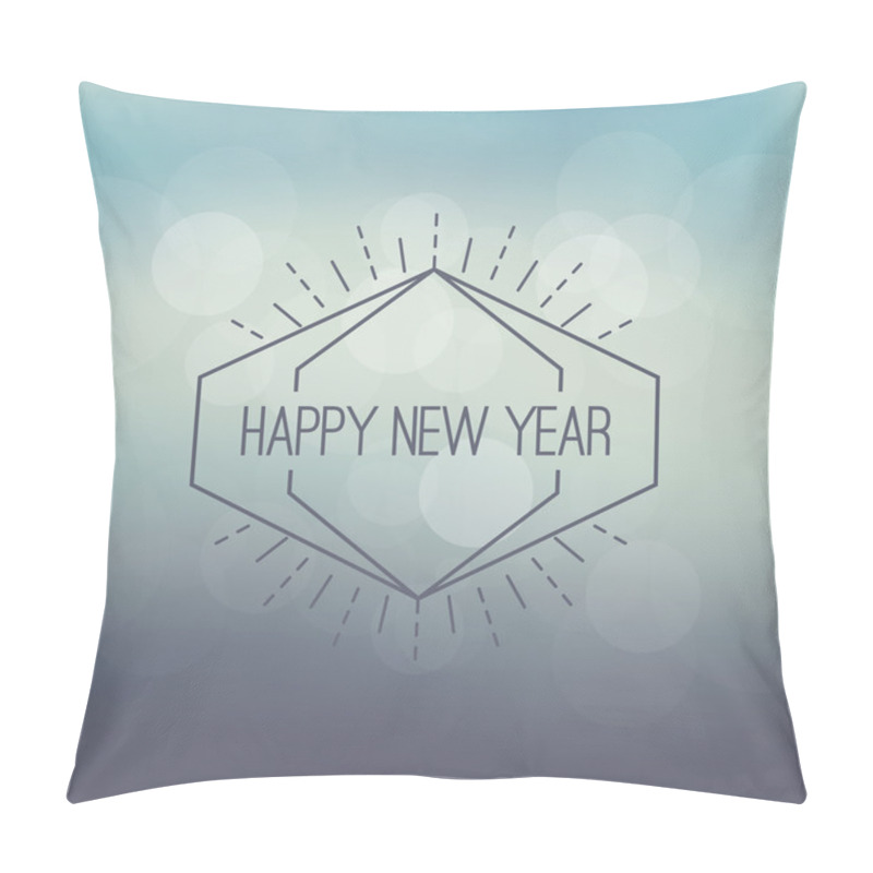 Personality  Abstract Blurred Vector Background With Sparkle Stars Pillow Covers