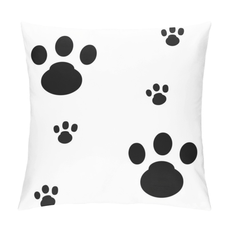 Personality  Footprint Of The Cat Pillow Covers