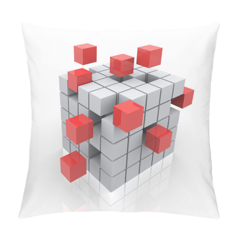 Personality  3d Cubes Pillow Covers