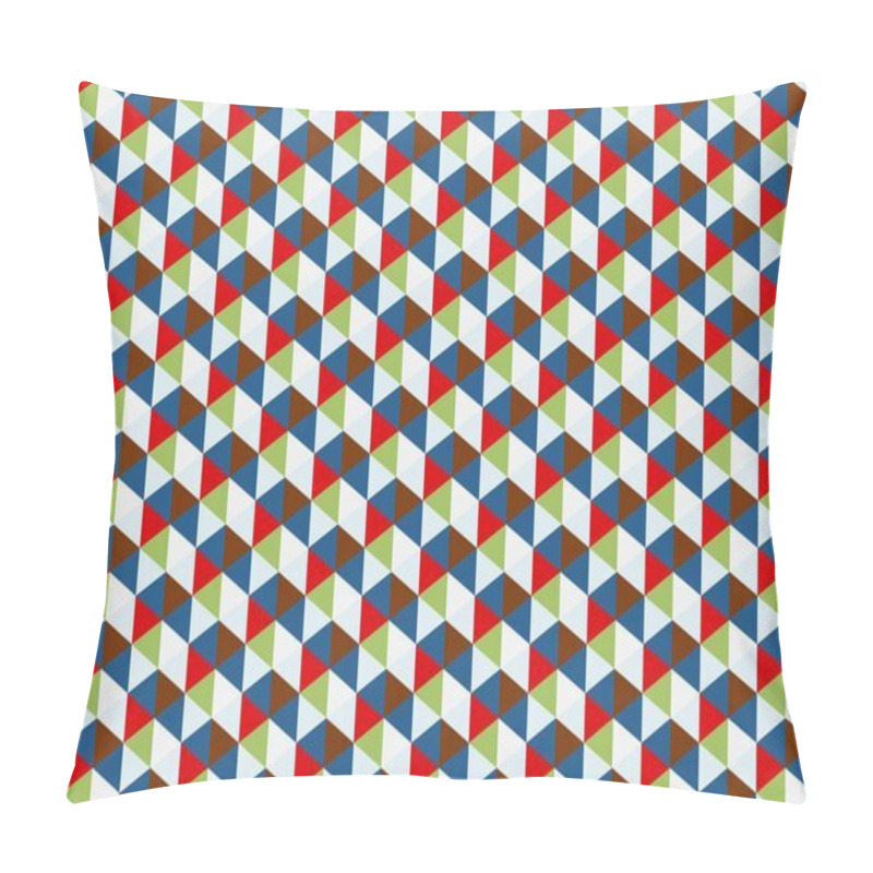 Personality  Seamless Abstract Background With Geometric Elements Pillow Covers