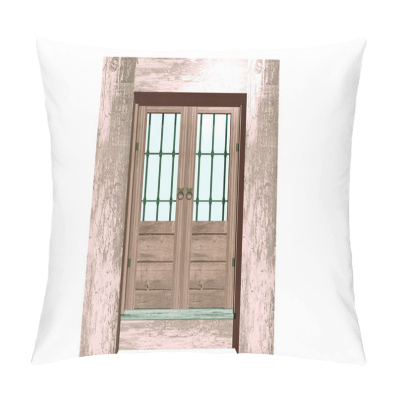 Personality  Barred Front Door  At The Day Time  Pillow Covers