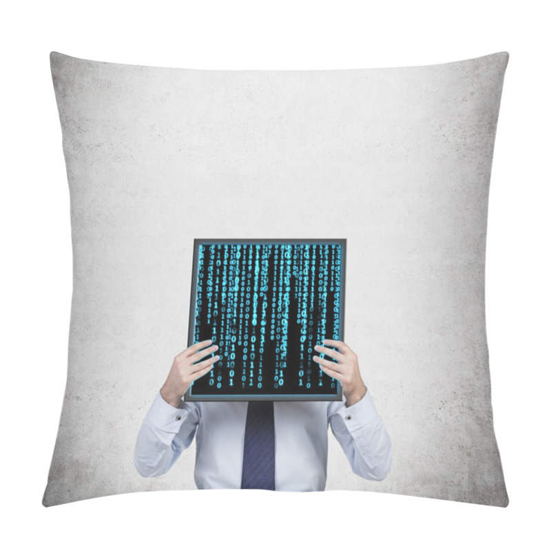 Personality  Plasma Panel With Matrix Pillow Covers