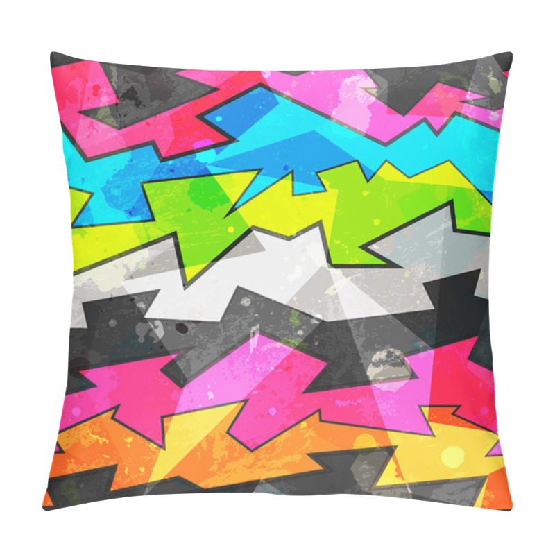 Personality  Urban Seamless Pattern Pillow Covers