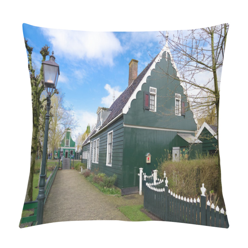 Personality  Authentic Dutch Houses Pillow Covers